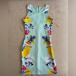 GB by Gianni Bini Women’s Neon Floral Sleeveless Dress size XS